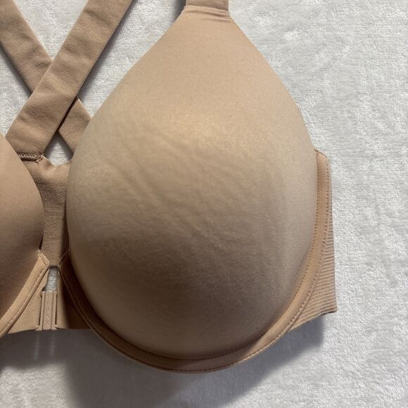 Spanx Women's Smooth Bra-llelujah Lightly Lined Crossback Bra 38DD Beige Nude - Picture 6 of 15